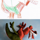 Illustration for article titled Children's drawings come to life as delightfully weird toys